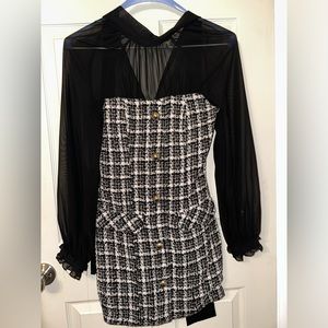 Zara tweed dress SS 22